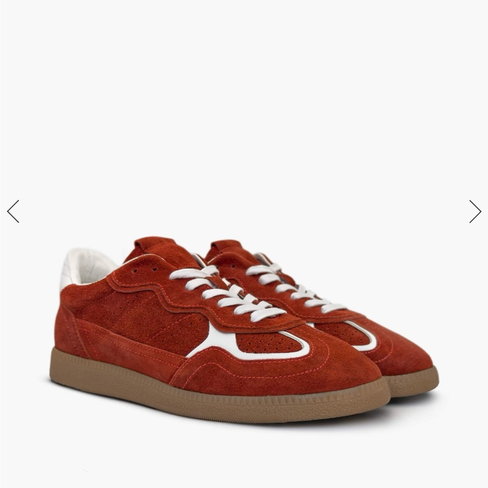 Suede sneakers